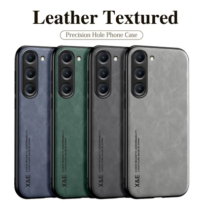 $8.99 • Buy Magnetic Leather Case For Samsung S23 S22 S21 S20 FE Note20 Ultra S8 S9 S10 Plus