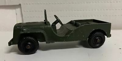 Vintage Cast Metal Jeep Tootsie Toy Americana WWII Military Army • $43