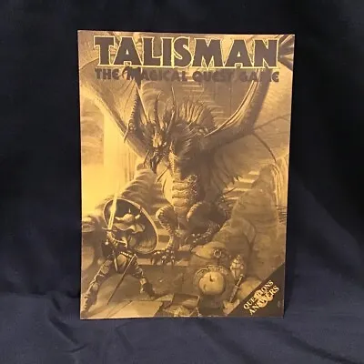 Vintage Talisman Board Game 2nd Edition Replacement Part - Q&A BOOKLET • £9.64