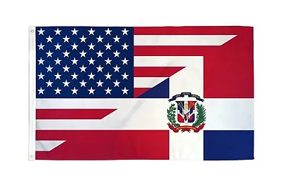 3x5 Usa Dominican Republic Friendship Heritage Flag Banner 100d W/ Grommets • $8.88