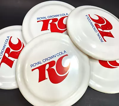 VTG New Royal Crown RC Cola Frisbee 80's 90's Red & Blue Print Made In USA • $9