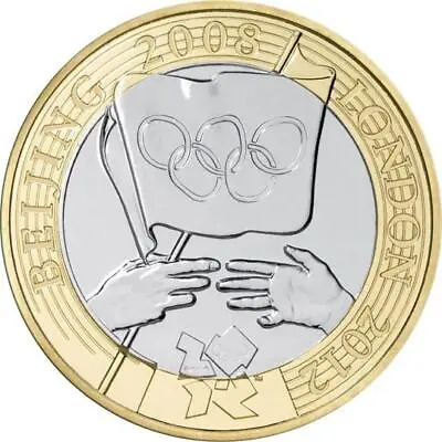 2008 London Olympics Beijing Handover £2 Circulated Coin • £14.99