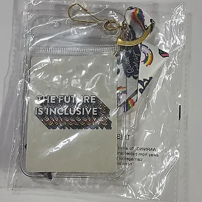 Bianca's Design Shop The Future Is Inclusive ID Lanyard Gay Pride LGBTQ+ New • $15.40