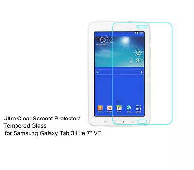 For Samsung Galaxy Tab 3 Lite 7  VE Ultra Clear/Tempered Glass Screen Protector • $7.50