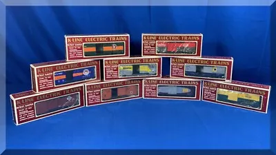 Vintage K-line Electric Trains O Scale Advertising Boxcar Reefer - Free Shipping • $225