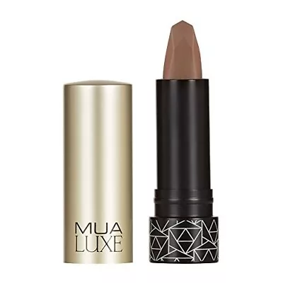 MUA Luxe Velvet Matte Lipstick - #6 - Deep Nude Brown • £3.49