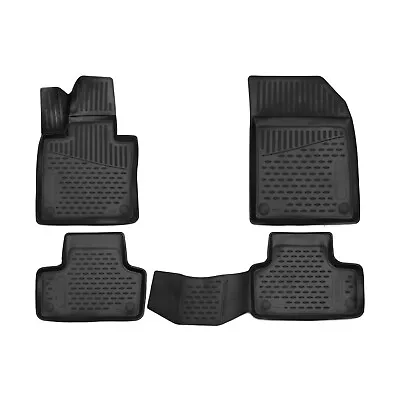 OMAC Floor Mats Liner For Volvo XC60 2018-2024 Black TPE All-Weather 4 Pcs • $84.90