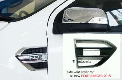 $35 • Buy Carbon Side Vent Cover Trim For New Ford Ranger Mc Xlt Everest 2015-on