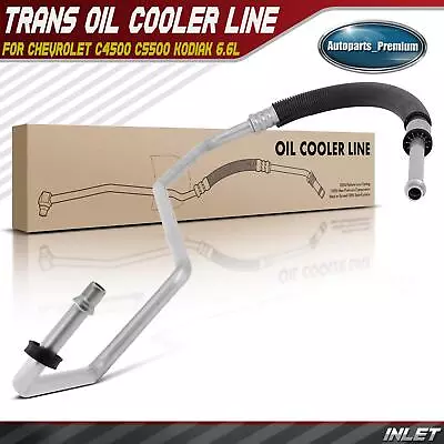 Transmission Oil Cooler Assembly Line For Chevrolet C4500 C5500 Kodiak V8 6.6L • $40.99