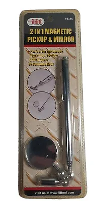 Magnetic Pick-Up & Mirror Tool 3lb Pick Up Capacity Extends 18  I.i.t #90385 NIP • $5.99