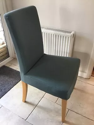 IKEA Henriksdal Chair Covers In Finnsta 803.366.02 Teal X 4 • £75