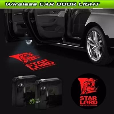 Wireless Car Door Star Wars Lord Darth Vader Laser Ghost Shadow Projector Light • $18.19
