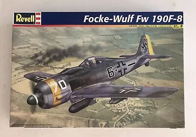 Revell 1/32 Focke-Wulf FW 190F-8 German Fighter Plastic Kit 85-5517 OPEN  2001 • $49.95