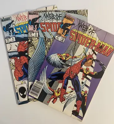 Web Of Spider-Man #2 3 4 Comic Book Lot Of 3 - Marvel • $11.99