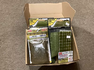 Model Railway Static Grass Selection Box • £20