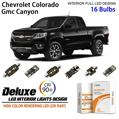 LED Light Bulbs Interior Light Kit For Chevrolet Colorado / GMC Canyon 2015-2022 • $25.65