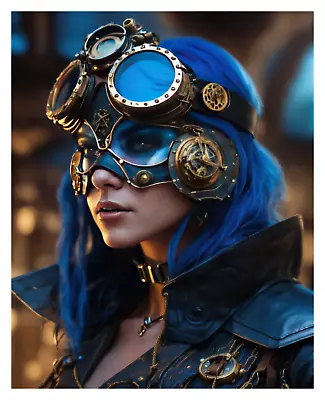 Steampunk Artistic 8x10 Collectible Fantasy Art Print High Quality Glossy Photo • $8.49