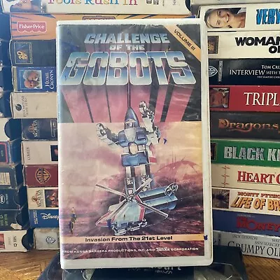 Challenge Of The GOBOTS VHS Tape - Volume 3 Vintage 1985 • $10