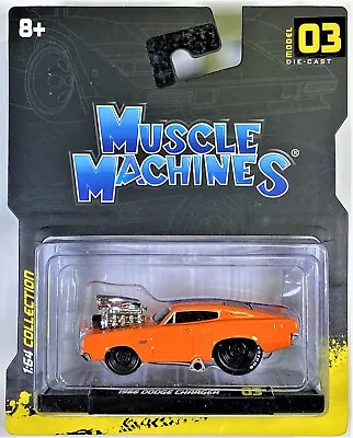 Muscle Machines - 2022 - 1966 Dodge Charger # 3 • $9.99