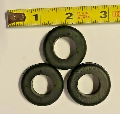 3X Rubber Grommet: 1.0  Panel Hole 11/16  ID 5/64  Groove 3/8  Thick • $0.99