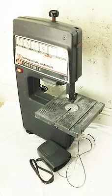 Vtg Sears Craftsman Usa 12  Band Saw 113.243401 Bench Top Belt Driven • $234.99