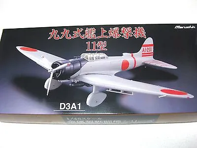 Marushin 1/48 Aichi D3A Type 99 Carrier Bomber 11 Model Diecast Airplane Japan • $90.99