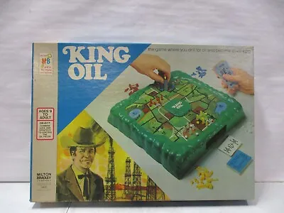 1974 Milton Bradley King Oil Board Game • £62.23