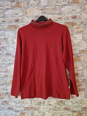 Vintage 90s Quicksilver Long Sleeve T-Shirt Turtle Neck/Roll Surf Skate Used - M • £14.99