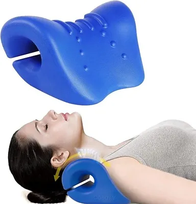 Cervical Neck Shoulder Relaxer Posture Spine Corrector Chiropractic Pillow  • £8.95