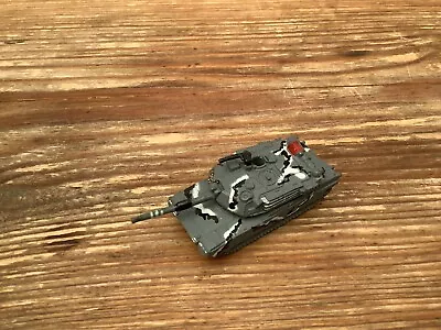 Micro Machines Military Toy M1A1 M-1 Abrams Tank Terror Skull Gray Black White • $6.21