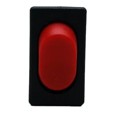 McGill Boat Momentary Rocker Switch 0852-0123 | 2 Spade Red Black • $7.85