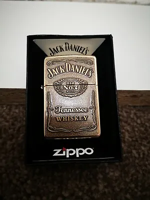 New Gold Jack Daniels Original Zippo Lighter  • £94.99