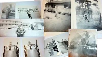 Rare WWII Original Photos - Military Men Posing Tanks Guns  Original See Photos • $27