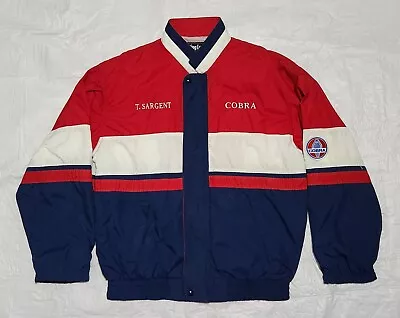 Mens Vintage King Louie Cobra Racing Jacket Size Large-Custom Name Embroidered  • $59.99