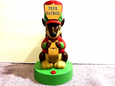 2017 Hallmark Peek Patrol Peek Buster Talking Toy Christmas Decor Squirrel RARE • $24.99