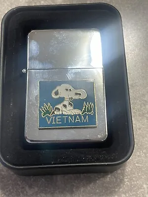 Star Military Chrome  Lighter Snoopy Vietnam • $19.95