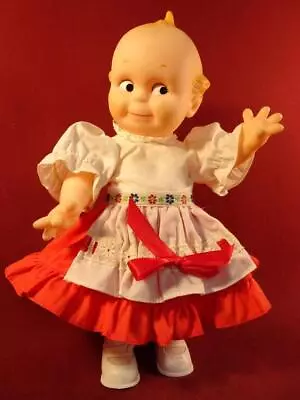 Vintage Cameo Kewpie Girl Doll By Jesco Rose O'Neill 12  Vinyl Cutie! • $12.50