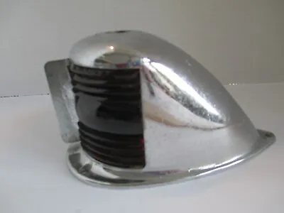 Vintage Chrome Wilcox Crittenden Boat Bow Light 1960's 1970's Runabout      C54 • $65