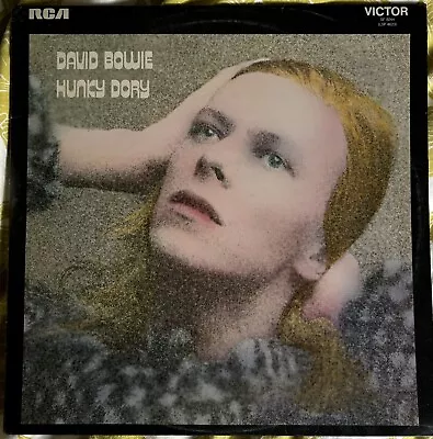 David Bowie Hunky Dory LP UK 1st Matt Sleeve Pressing No Mainman 3T/3T VG+/EX! • £25