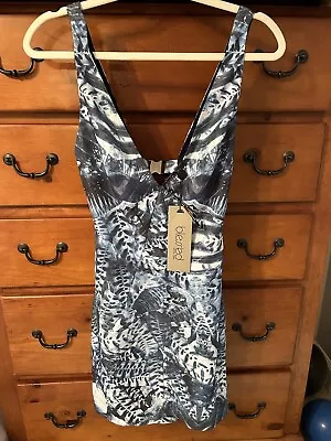 Blessed Are The Meek Blue Moon Mini Dress Sleeveless Size 2 NWT • $30