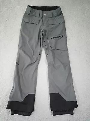 Marmot Snow Pants Womens Small Gray Ski Lined Pockets Membrain Insulated • $24.88