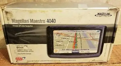 Magellan Maestro 4040 Portable GPS Auto Navigation • $36.80