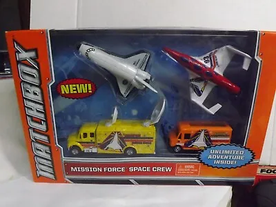 2011 Matchbox Mission Force Space Crew Box Playset Endeavour-Aero Blast 2 Trucks • $21.59