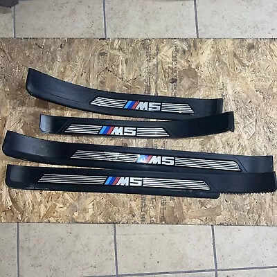 BMW E39 540I 530I M5 Entrance Door Sill Cover M Trim Set OEM #03217 • $149.99