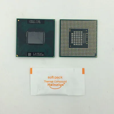 Intel Core 2 Duo T7400 SLGFJ Sl9se 667 MHz 2.16 GHz 4 MB CPU Processors- • $9.39