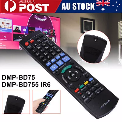 New Remote Control For Panasonic TV DVD LCD Plasma Blue Ray DMP-BD75 IR6 • $14.65