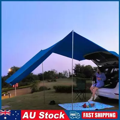 Car Roof Top Tent Awning Anti-UV Camping Tents For Car (Dark Blue 300x200cm) • $56.19