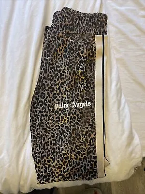Palm Angels Leopard Track Pants XS - NEW WITH TAGS • £175