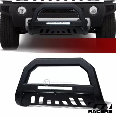 For 2005/2006-2010 Hummer H3 Textured Blk AVT Aluminum LED Bull Bar Grille Guard • $228