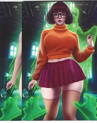 DaneJo Sketch Book MegaCon Exclusive Velma Cosplay 2 Book Set LE 100 COA NM • $50